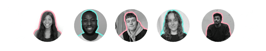 Row of Profile Pictures of Graduates