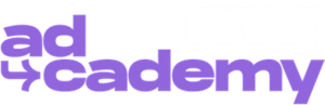 Ad cademy live purple logo